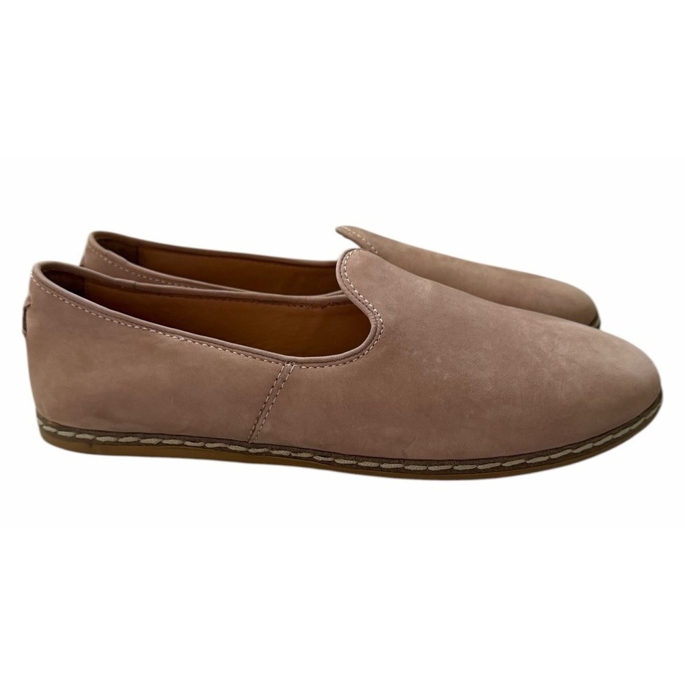 Charix Safari Nubuck Leather Slip On Loafers Comfort Classic Size 45